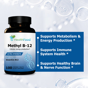 High quality wholesale Bioactive Methyl B 12 Chewable Tablets 2500mcg for Cellular Energy Brain Health and Immune Function - Product Image 3