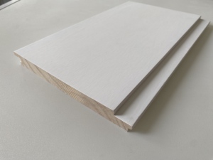 9/16" × 5-1/4" Radiata Pine Shiplap Board Primed White Wall Panel Nickel <b>Gap</b> Ship Lap Board - Product Image 4