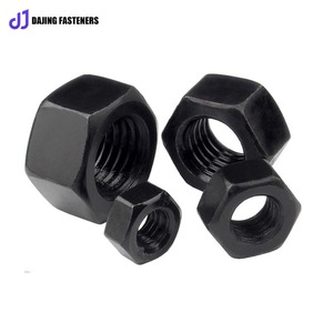 Cường độ cao thép carbon 8.8 cấp Đen Nut dày Hex Nut m4m6m8 vít Nut bên ngoài Hex NUT - Product Image 4