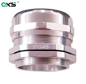 Passe-câble en alliage d'aluminium QKS PG7-PG63 pour borne de recharge, durable, résistant aux hautes températures, étanche IP68, certifié CE RoHS - Product Image 2