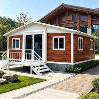 Maison Conteneur Modulaire de Luxe Portable Préfabriquée Pliable Respirante Moderne 20ft 40ft Extensible 2-3 Supermarchés