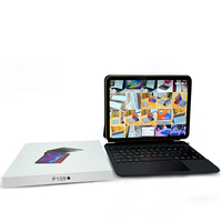 Casing kulit pelindung Keyboard sentuh, generasi kedua nirkabel kontrol dengan casing untuk iPad Pro 11 Air4 & 10.9 kompatibel dengan IOS