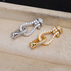 Accessoires de bijoux en perles DIY 5753 Boucle de chapeau et boucles de connexion pour collier/bracelet Fermoirs de bijoux - Product Image 2