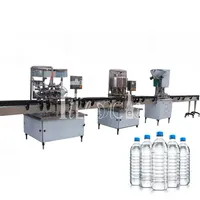 Impianto di riempimento dell'acqua dell'imbottigliamento dell'acqua pura della macchina imballatrice di riempimento dell'acqua automatica 0-2L 2000jis
