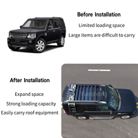 Accessoires de toit de voiture en alliage d'aluminium pour Land Rover Discovery 3 4 5, porte-bagages de toit de voiture tout-terrain 4x4