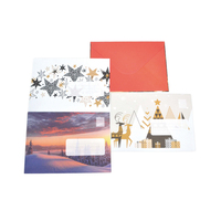 Enveloppes d'invitation de mariage en papier imprimé de luxe avec logo personnalisé, cartes de vœux, enveloppes