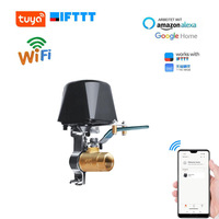 Pengontrol Wifi Katup Air Katup Gas Katup Bola Tuya TUYA Lan Ya Katup WiFi Manipulator Alexa Google Assistant