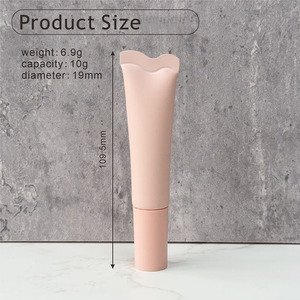 P-LAN Stock 10g Tube de gloss à lèvres rose nude mat doux et élégant, tubes de gloss à lèvres personnalisés et boîte avec logo - Product Image 6
