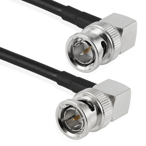 Cable de Audio Alvin's Cables 12G de Alta Velocidad, Ligero y Flexible, BNC Macho a Macho en Ángulo Recto, Rojo, para Komodo <span class=keywords><strong>Atomos</strong></span> <span class=keywords><strong>Monitor</strong></span>, 75 Ohmios - Product Image 2