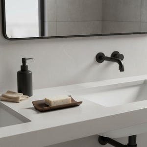 Portasapone in ceramica MSV 'Palma' color cioccolato - Product Image 2