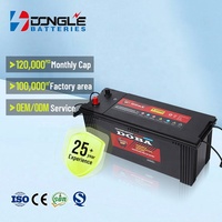 Batterie au plomb-acide à cycle profond SMF 12V 120Ah avec fonction de démarrage à froid pour moto haute performance