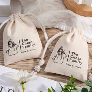Bolsa <span class=keywords><strong>de</strong></span> <span class=keywords><strong>algodón</strong></span> personalizada <span class=keywords><strong>de</strong></span> alta calidad reutilizable con logotipo <span class=keywords><strong>de</strong></span> tela <span class=keywords><strong>de</strong></span> <span class=keywords><strong>algodón</strong></span> bolsa con cordón <span class=keywords><strong>de</strong></span> lona para ropa zapato Sudadera con capucha embalaje - Product Image 3