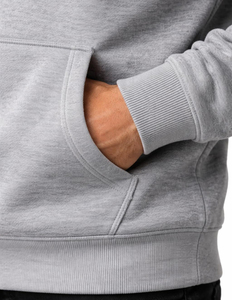 Nouveau design, sweat à capuche en molleton de qualité supérieure pour homme, en vente en ligne, couleur unie décontractée, tissu confortable et respirant. - Product Image 4