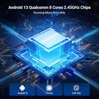 Lecteur de codes-barres 2D portable 4G Wi-Fi 6 avec poignée NFC, PDA robuste IP68 pour l'inventaire d'entrepôt, système d'exploitation Palm Stock Intel