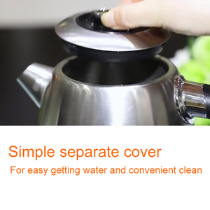 371379 CE/GS 1,7L Plastikfreier Edelstahl-Wasserkocher mit Abnehmbarem Deckel - Product Image 3