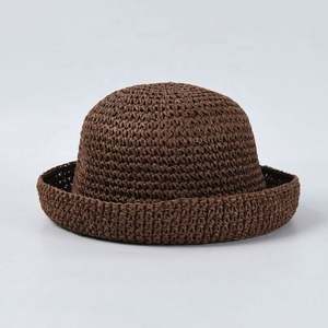 Sombrero de Sol Plegable de Papel con Forma de Bowler para Viajes y Ocio, para Mujer, Hombre y Niño - Product Image 3