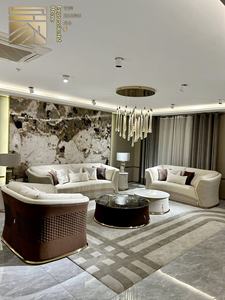 Canapé en pierre TURRI de luxe léger italien, post-moderne, simple, haut de gamme, design, mobilier de salon, combinaison, personnalisation de villa - Product Image 1