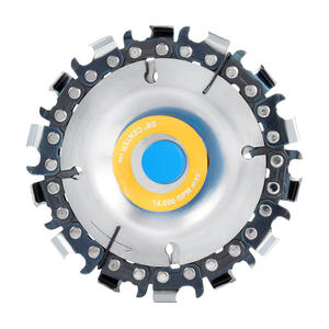 Disque de coupe à chaîne pour meuleuse d'angle de 4 à 5 pouces, pour le travail du bois, disques de scie à rainurer - Product Image 3