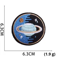 Écusson brodé Xiaotian Astronaut, badge pour vêtements d'enfants sur le thème de l'espace, écusson brodé planète, étiquette brodée pour ordinateur