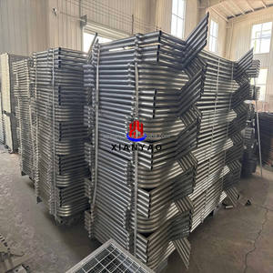 Abd'de depo galvanizli yol yaya çelik kontrol bariyeri trafik güvenliği kalabalık kontrol bariyeri barikatlar dışında - Product Image 6