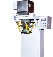 Machine d'ensachage semi-automatique pour granulés d'engrais de riz, de maïs et de granulés plastiques de 5 kg à 50 kg, machine d'ensachage pour granulés d'aliments pour animaux