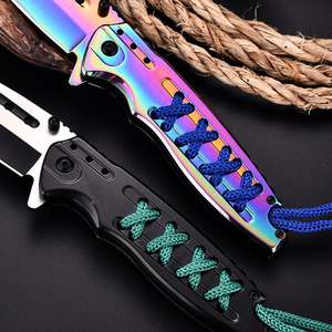2024 New Arrival Customized Stainless Steel Portable Fashion Design Pocket Camping <b>Knife</b> Grade OEM Supported <b>Boxed</b> for Outdoor - Product Image 4