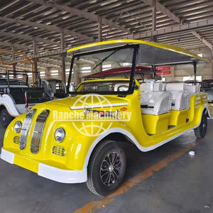 Coches turísticos eléctricos de 8 plazas Carro de golf Clásico Villa Autobús turístico - Product Image 1