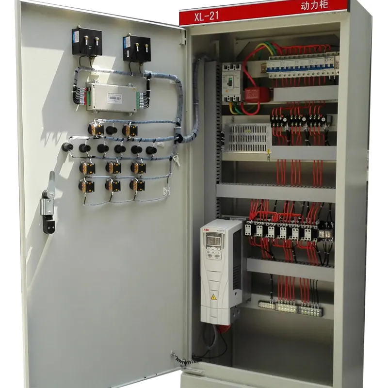 Ontrol kabini elektrik kontrol kabini Motor elektrik kontrol paneli dolabı üretimi bir panel kurulu elektrik
