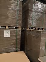 Prix d'usine, vente en gros, boîte à dossiers imperméable 300g 337g, papier kraft, carton non couché, papier kraft brun, pâte à papier vierge, Liangfu