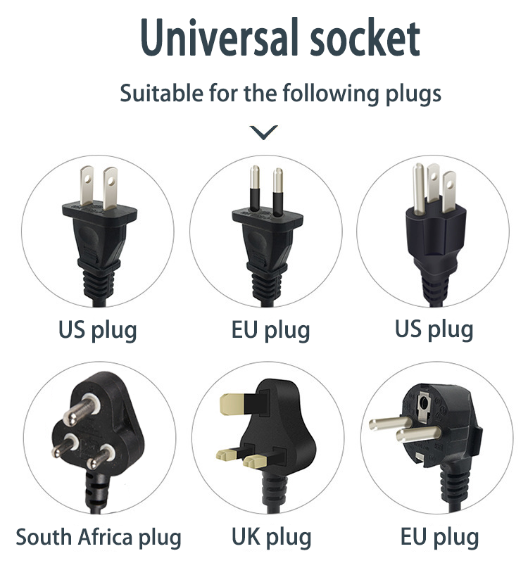 Foreign Trade Universal Outlet With Switch 3Way Wall Socket Power Extender Wall Multi Plug · image 6
