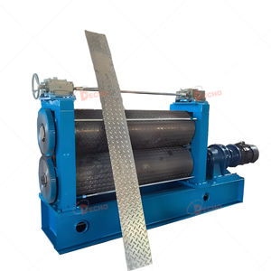 Vierkante Metalen Plaat Embossing Machine Met Populaire Patronen - Product Image 1