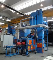 Machine de sablage électrique CE ISO pour tubes en acier, abrasion pour le nettoyage des surfaces de tuyaux, ébavurage et polissage avec moteur