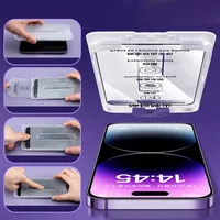 Protection d'écran avancée anti-poussière à bulles pour Samsung Galaxy S24 Ultra S24 Plus, film en verre trempé S25Ultra