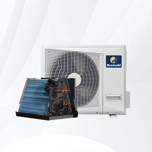 Bomba de calor de inversor de aire acondicionado dividido multizona sin conductos de 24000 BTU para alimentación de CC para el hogar y el hotel - Product Image 5