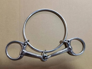 Horshi 말 비트 말 펠럼 스테인레스 스틸 펠럼 서양 말 비트 - Product Image 4