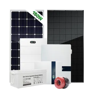 2023 venda quente fornecedor dourado 5kw sistema solar Home Hybrid Melhor Preço 3kw 5kw 10kw Sistema De Energia De Armazenamento