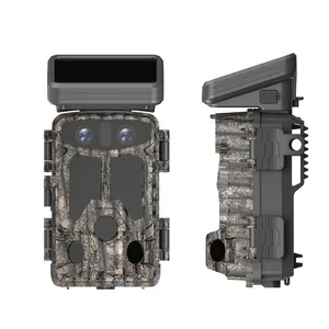 HDKing-cámara inalámbrica de vigilancia para exteriores, dispositivo de rastreo y caza con vídeo planificado de 12MP, 720P, 3g, Sms, Mms, Gsm