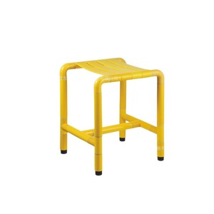 Chaise de douche Hundred-year Grace 450x340x315mm en plastique et acier inoxydable, tabouret de sécurité antidérapant pour salle de bain - Product Image 3
