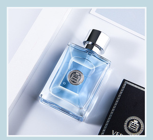 Perfume Masculino Personalizado, Colonia Azul de Larga Duración, Spray Corporal de 50 ml al por Mayor - Product Image 5