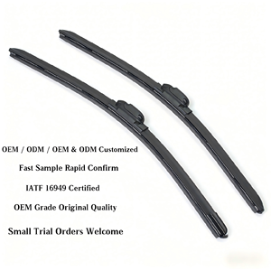 2026 Más Vendido Premium OEM Escobillas Limpiaparabrisas Suaves Sin Hueso de Caucho Natural Multifuncional Sin Herramientas 15 Adaptadores 99% de los Coches - Product Image 2