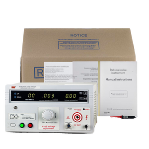 เครื่องทดสอบความทนทานแรงดันสูง Rek RK2670AM 50 KV ความแม่นยำสูง จอแสดงผลดิจิตอล ความทนทานต่อแรงดันไฟฟ้า รับประกัน 1 ปี - Product Image 1