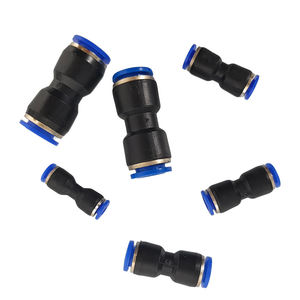 ข้อต่อตรงแบบลมขนาด 4 6 8 10 12 14 16 มม. ข้อต่อสายลมแบบเร็ว ข้อต่อท่อลม อุปกรณ์ลม - Product Image 2