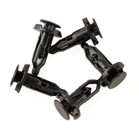 Attaches de Rivet en plastique automatiques d'usine attache de carrosserie automobile Clip de poussée pour pare-chocs de voiture Clips de fixation automatiques universels