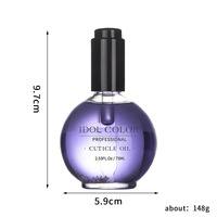 Pro Beauty 75ml organique huile pour cuticules des ongles personnalisable marque privée chine prix de gros produit nutritionnel de soins personnels