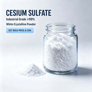 Chemical Raw Material High Purity Cesium Sulfate Cs2SO4 99.9% White Crystalline Powder