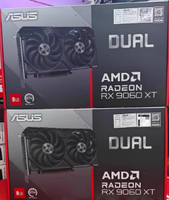 New and Original Clean Condition RX9060 XT 16GB Graphics Card PCIe 5.0 x16 128-bit Memory Bus High Efficiency Dual Fan Component