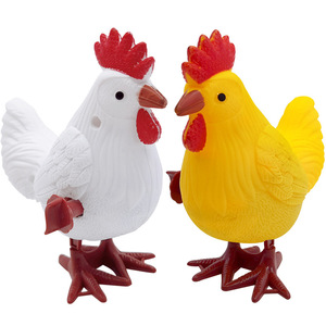 Poulet en plastique à remonter, jouet animal sauteur pour enfants de 2 à 4 ans, unisexe, taille unique - Product Image 3