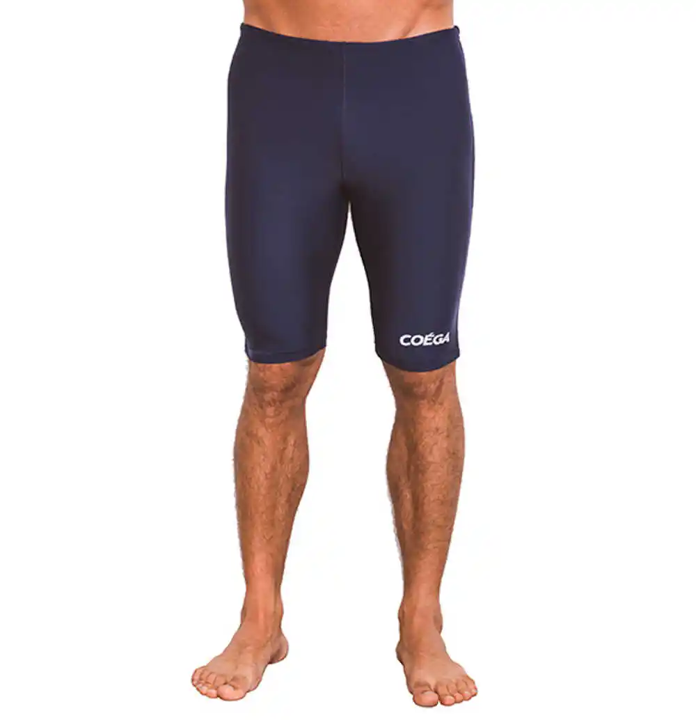 Heren Short Sw Navy 80% Polyamide En 20% Liycra Snel Droog Stnd Massief Zwembroek Coega Zonnekleding Voor Mannen