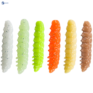 Señuelos blandos flotantes de imitación de lombriz con aroma a <span class=keywords><strong>queso</strong></span>, que brillan en la oscuridad con UV, para pesca de trucha <span class=keywords><strong>y</strong></span> carpa. - Product Image 5
