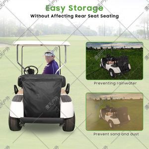 Sac de rangement arrière pour voiturette de golf, tissu Oxford 600D, imperméable, polyvalent, pour voyage - Product Image 3